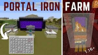 Portal based iron fram 